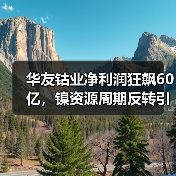华友钴业净利润狂飙60亿，镍资源周期反转引爆股价137%（图2）