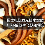 稀土电致发光技术突破！76倍效率飞跃如何实现？（图1）