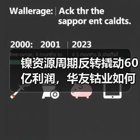 镍资源周期反转撬动60亿利润,华友钴业如何逆势崛起?(图3) 镍资源周期反转撬动60亿利润,华友钴业如何逆势崛起?(图3)