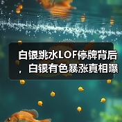 白银跳水LOF停牌背后，白银有色暴涨真相曝光！（图1）