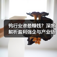 钨行业谁最赚钱?深度解析盈利强企与产业链竞争力(图3) 钨行业谁最赚钱?深度解析盈利强企与产业链竞争力(图3)