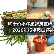 稀土价格狂飙背后真相:2026年投资风口还能持续吗?(图2) 稀土价格狂飙背后真相:2026年投资风口还能持续吗?(图2)