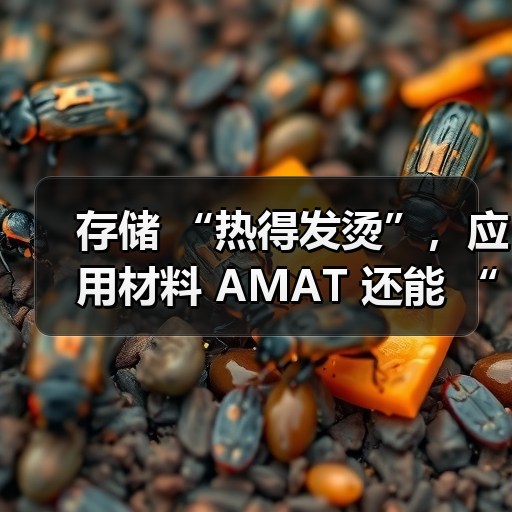 存储 “热得发烫”,应用材料 AMAT 还能 “沾光” 吗?(图4) 存储 “热得发烫”,应用材料 AMAT 还能 “沾光” 吗?(图4)