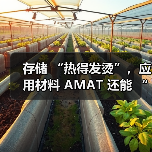 存储 “热得发烫”,应用材料 AMAT 还能 “沾光” 吗?(图3) 存储 “热得发烫”,应用材料 AMAT 还能 “沾光” 吗?(图3)