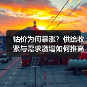 钴价为何暴涨?供给收紧与需求激增如何推高?(图3) 钴价为何暴涨?供给收紧与需求激增如何推高?(图3)