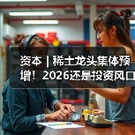 资本 | 稀土龙头集体预增!2026还是投资风口吗?(图3) 资本 | 稀土龙头集体预增!2026还是投资风口吗?(图3)
