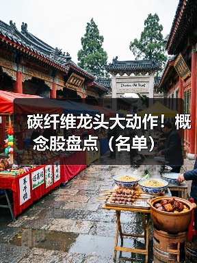 碳纤维龙头大动作!概念股盘点(名单)(图2) 碳纤维龙头大动作!概念股盘点(名单)(图2)