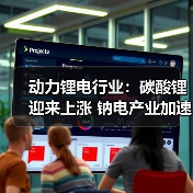 动力锂电行业：碳酸锂迎来上涨 钠电产业加速落地（图1）