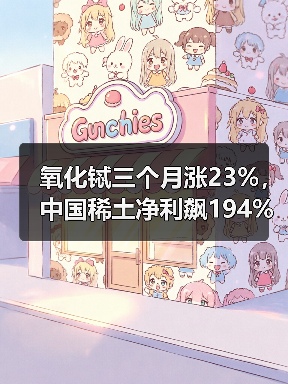 氧化铽三个月涨23%,中国稀土净利飙194%,重稀土龙头周期反转(图4) 氧化铽三个月涨23%,中国稀土净利飙194%,重稀土龙头周期反转(图4)