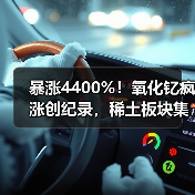 暴涨4400%！氧化钇疯涨创纪录，稀土板块集体躁动（图4）
