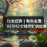 行业报告 | 有色金属：2025H2全球铜矿供给更为紧俏（图4）