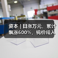 资本 | 日涨万元，累计飙涨600%，钨价闯入历史“无人区”（图4）
