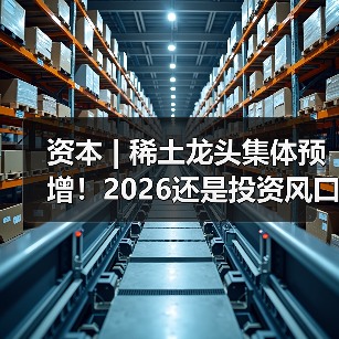 资本 | 稀土龙头集体预增!2026还是投资风口吗?(图4) 资本 | 稀土龙头集体预增!2026还是投资风口吗?(图4)