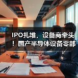 IPO扎堆，设备商牵头！国产半导体设备零部件加速破局（图4）