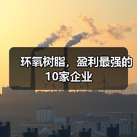 环氧树脂，盈利最强的10家企业（图1）