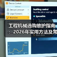 工程机械选购维护指南:2026年实用方法及常见问题解析(图1) 工程机械选购维护指南:2026年实用方法及常见问题解析(图1)