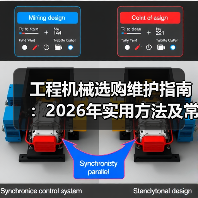 工程机械选购维护指南:2026年实用方法及常见问题解析(图4) 工程机械选购维护指南:2026年实用方法及常见问题解析(图4)
