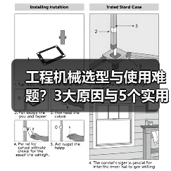 工程机械选型与使用难题？3大原因与5个实用解决方法（图4）