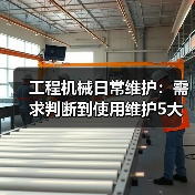 工程机械日常维护:需求判断到使用维护5大核心方法(图2) 工程机械日常维护:需求判断到使用维护5大核心方法(图2)