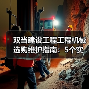 双当建设工程工程机械选购维护指南:5个实用方法解析(图3) 双当建设工程工程机械选购维护指南:5个实用方法解析(图3)