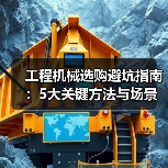 工程机械选购避坑指南:5大关键方法与场景解析(图2) 工程机械选购避坑指南:5大关键方法与场景解析(图2)