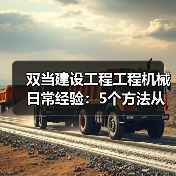 双当建设工程工程机械日常经验:5个方法从需求判断到维护(图4) 双当建设工程工程机械日常经验:5个方法从需求判断到维护(图4)