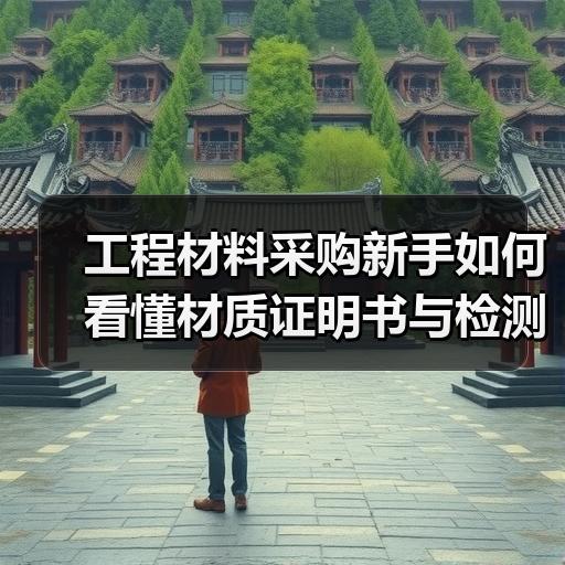 工程材料采购新手如何看懂材质证明书与检测报告